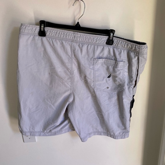 Nautica Swim Shorts Size Large Gray - Picture 2 of 8